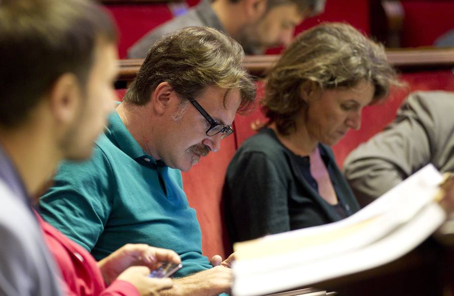 Fotos del pleno del Ayuntamiento