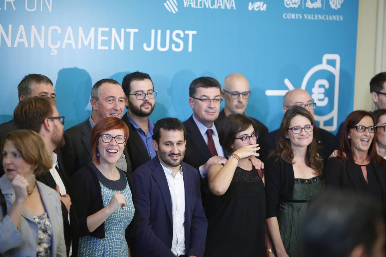 Acto para reivindicar una financiación justa para la Comunitat Valenciana