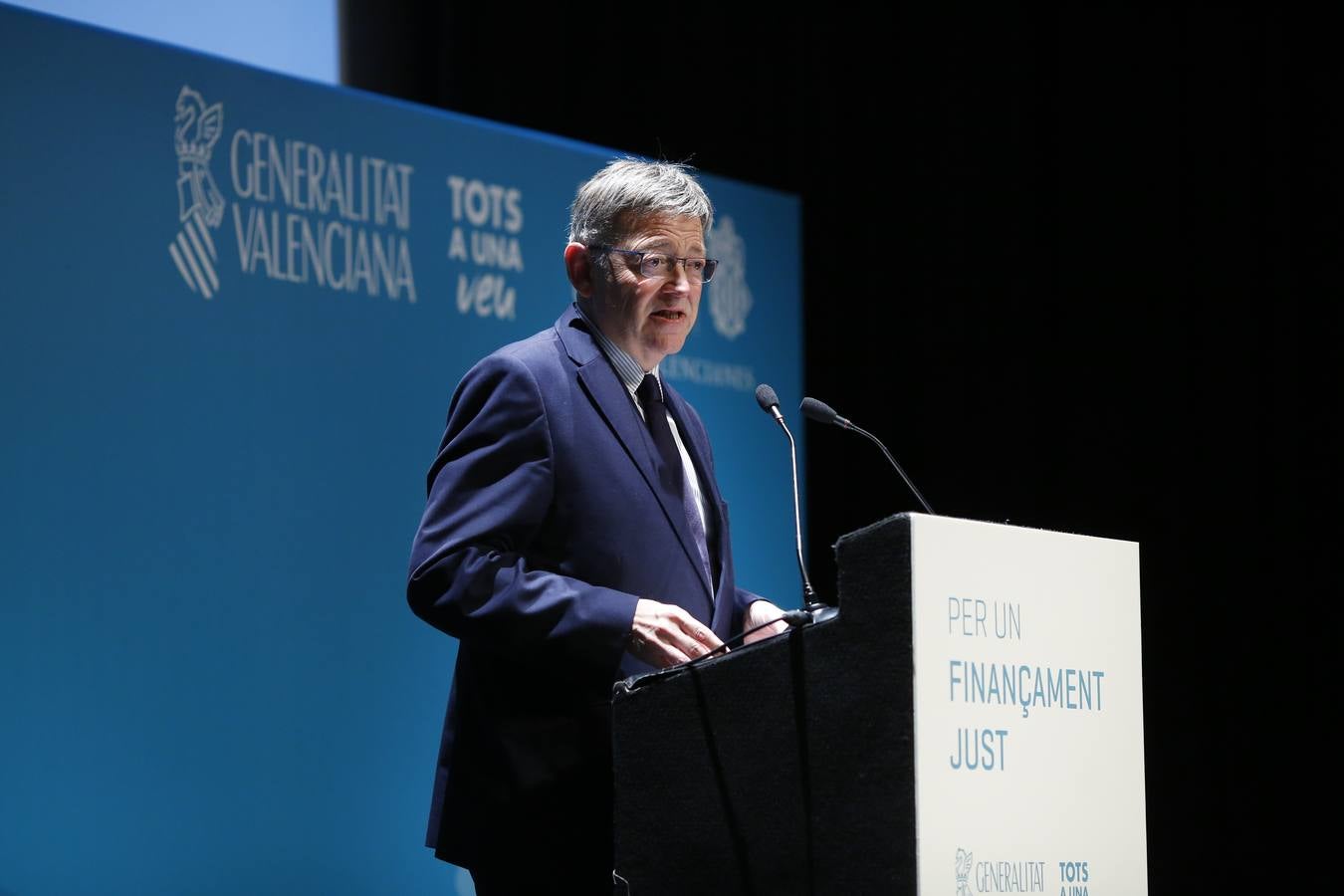 Acto para reivindicar una financiación justa para la Comunitat Valenciana