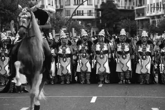 Entrada de moros i cristians a Valencia.