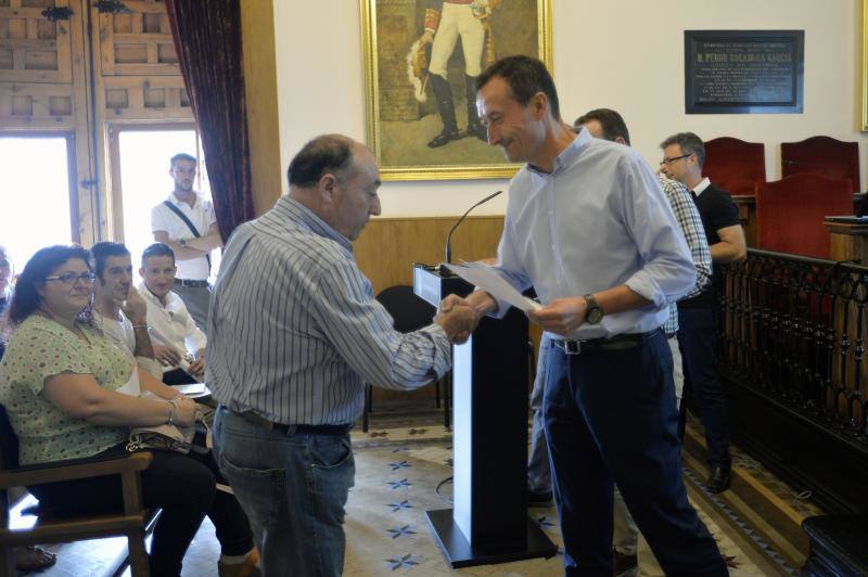 Entrega de diplomas del taller de empleo