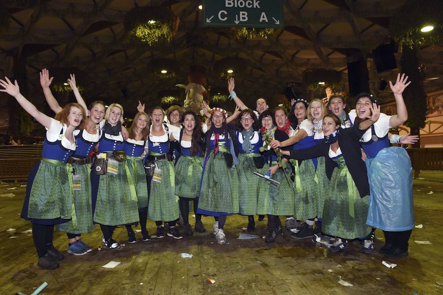 Último día del Oktoberfest