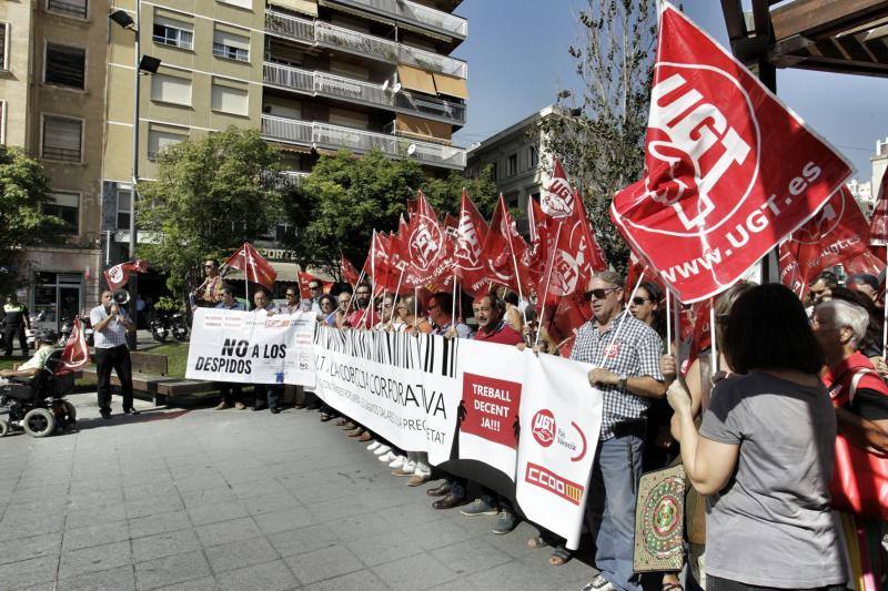 Concentración en el Día del Trabajo Decente