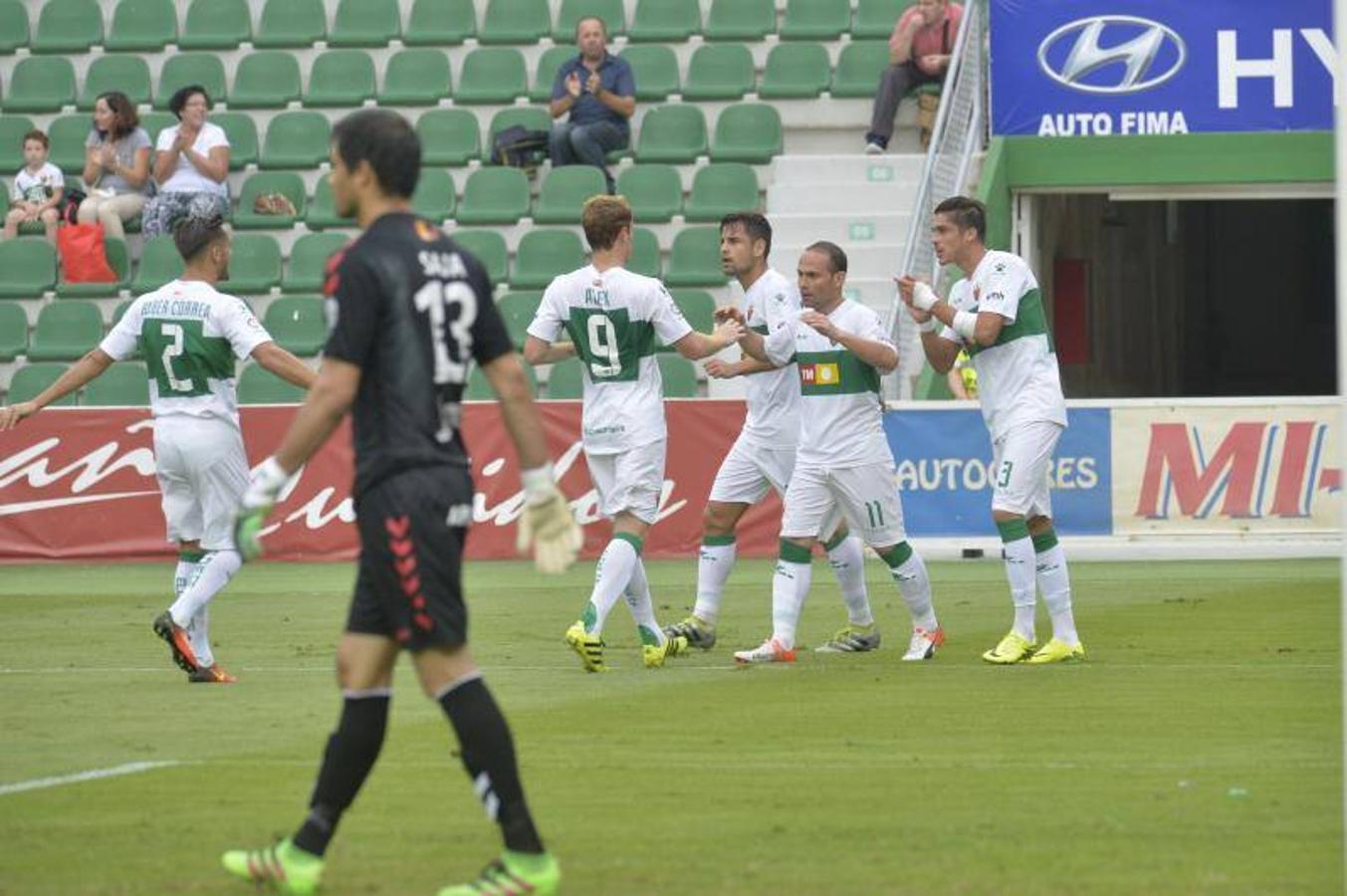 Las mejores imágenes del Elche - Nástic (4-4)