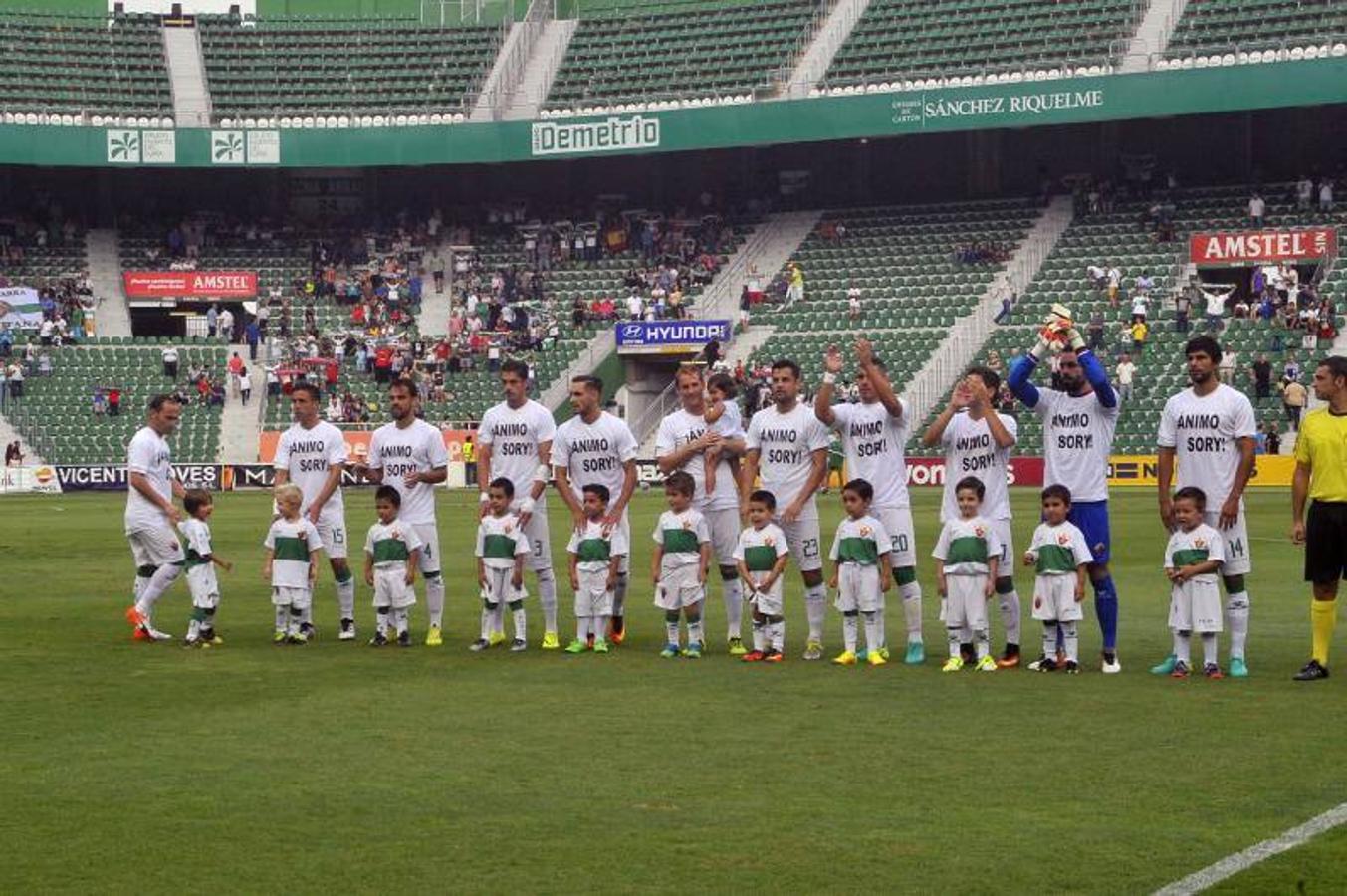 Las mejores imágenes del Elche - Nástic (4-4)