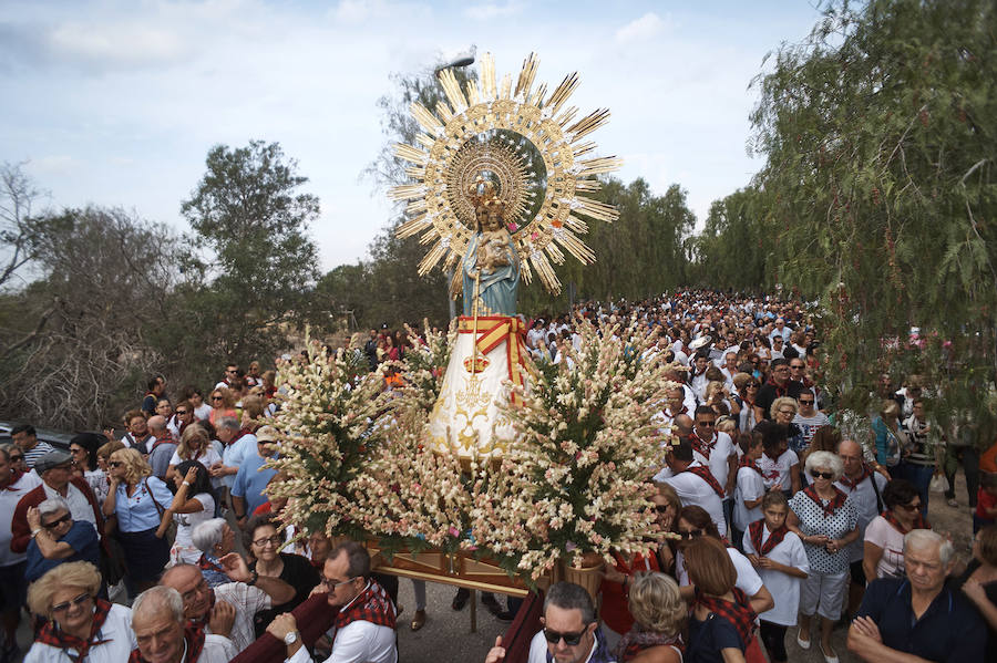 Devoción por la virgen maña en Benejúzar