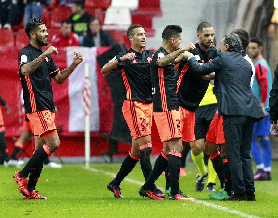 Las imágenes del Sporting-Valencia