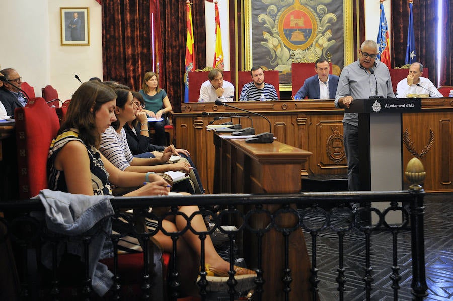 Debate sobre el estado de la ciudad en Elche