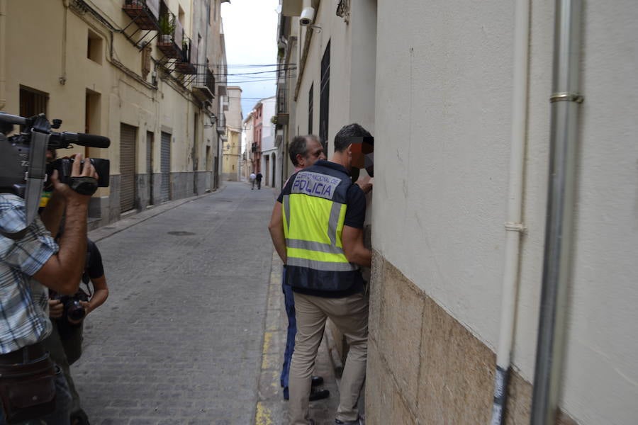 Registran el ayuntamiento de Sagunto en una operación contra la corrupción urbanística