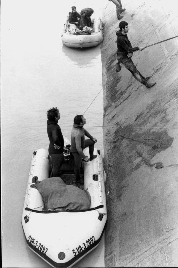 Fotos de la pantanada de Tous de 1982