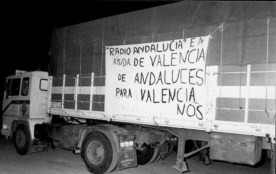 Fotos de la pantanada de Tous de 1982