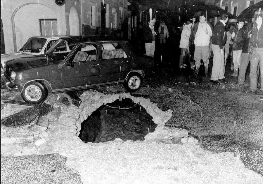 Fotos de la pantanada de Tous de 1982