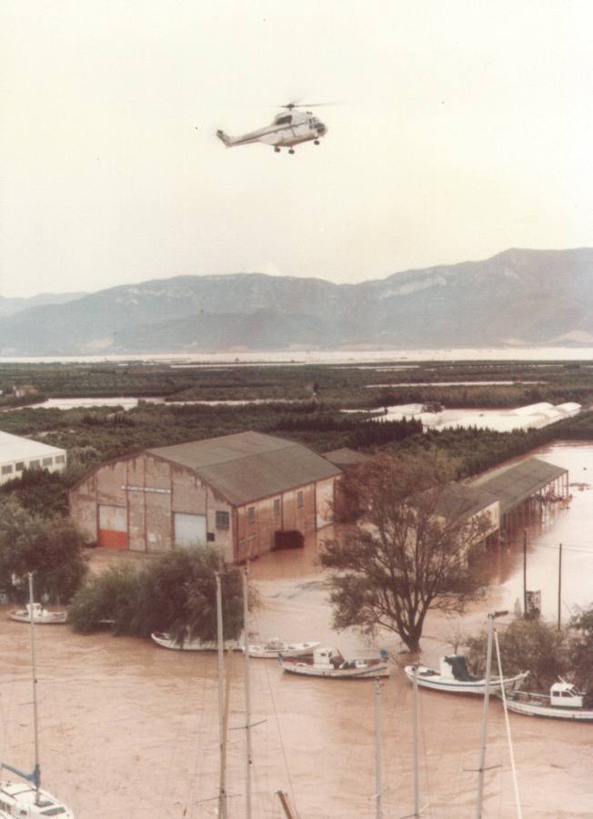 Fotos de la pantanada de Tous de 1982