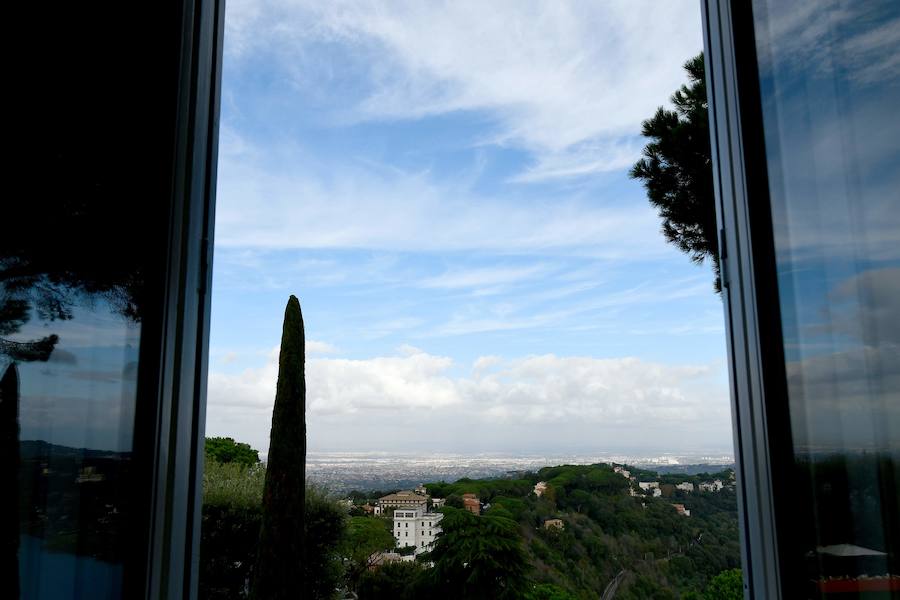 Así es Castelgandolf, la residencia de verano del Papa