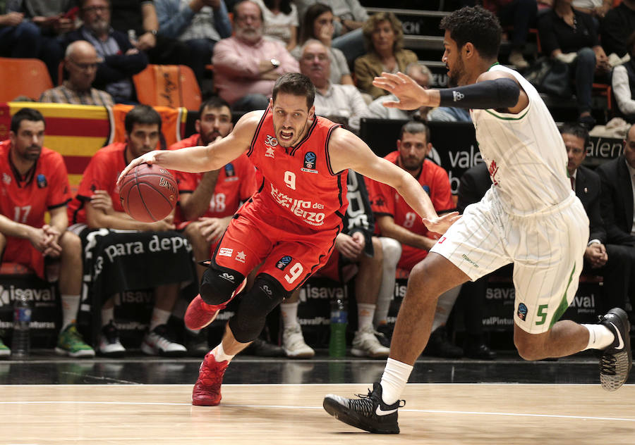 Las imágenes del encuentro entre el Valencia Basket y el Union Olimpija