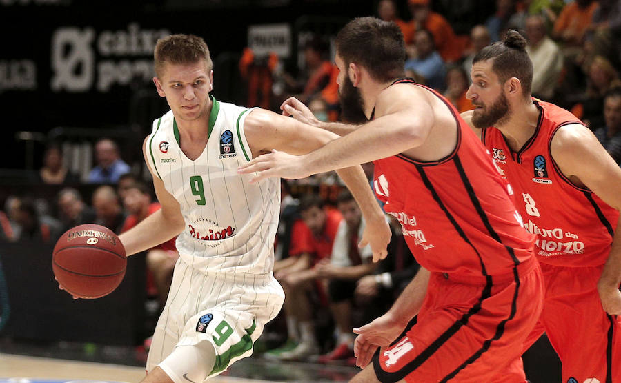 Las imágenes del encuentro entre el Valencia Basket y el Union Olimpija