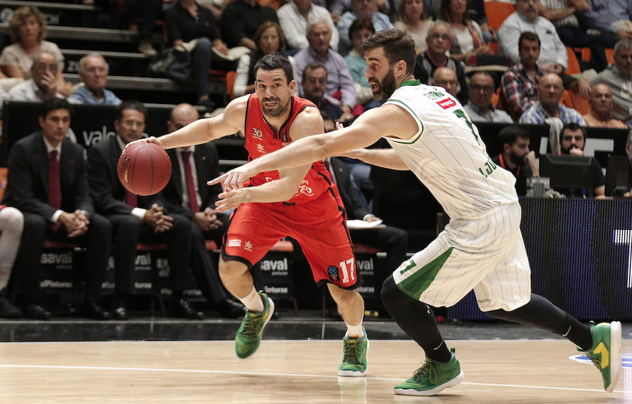 Las imágenes del encuentro entre el Valencia Basket y el Union Olimpija