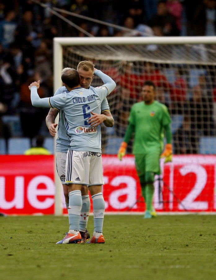 Imágenes del encuentro entre el Celta de Vigo y el Valencia CF