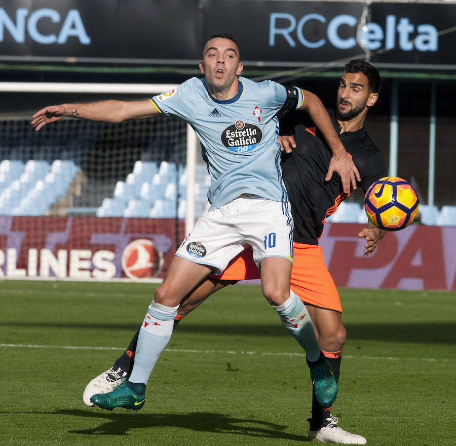 Imágenes del encuentro entre el Celta de Vigo y el Valencia CF