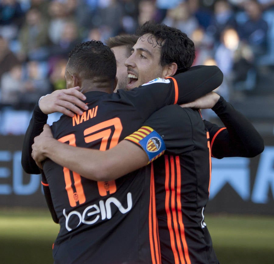 Imágenes del encuentro entre el Celta de Vigo y el Valencia CF