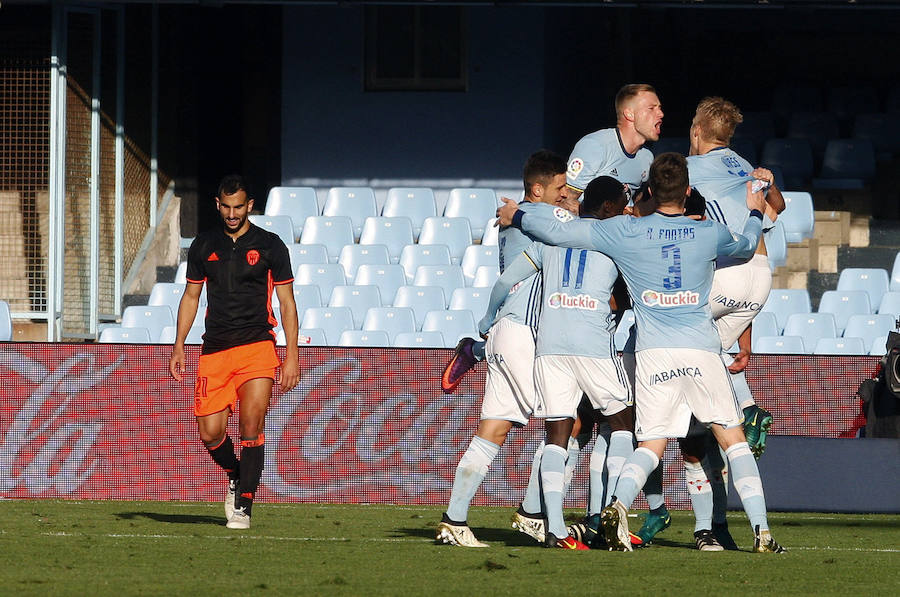 Imágenes del encuentro entre el Celta de Vigo y el Valencia CF