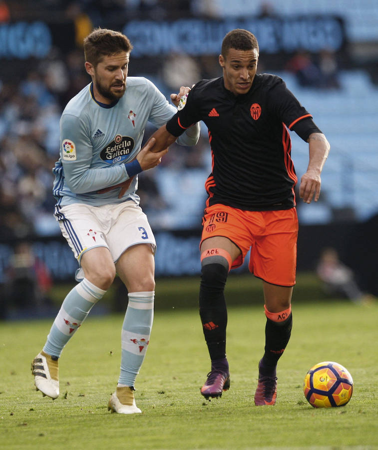 Imágenes del encuentro entre el Celta de Vigo y el Valencia CF