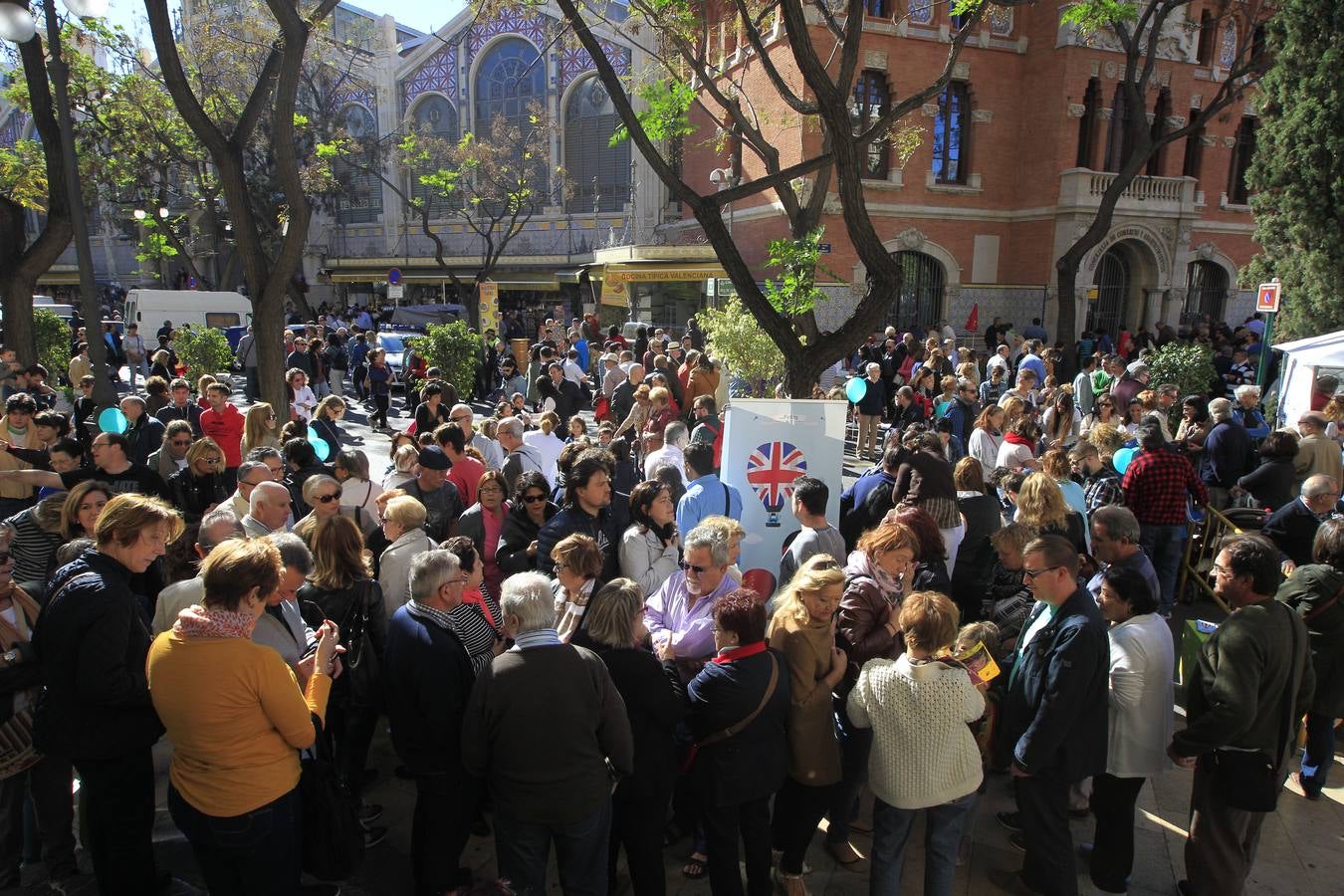 Fotos de la celebración de los 100 años de la primera piedra del Mercado Central
