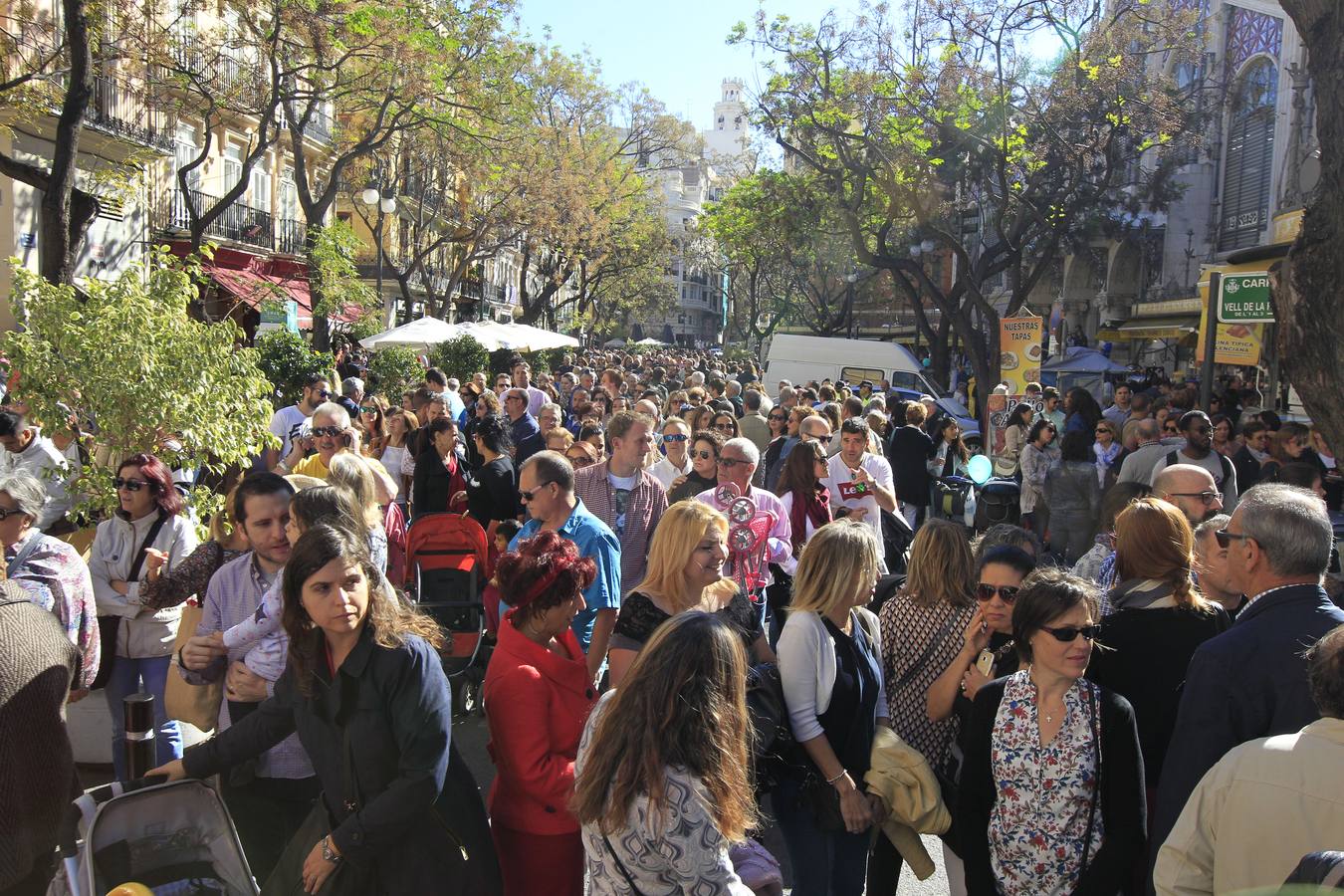 Fotos de la celebración de los 100 años de la primera piedra del Mercado Central