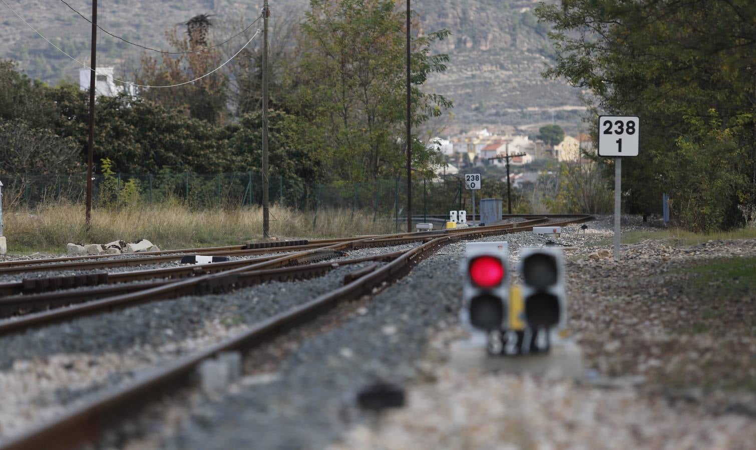 Fotos de la línea de tren Valencia-Zaragoza