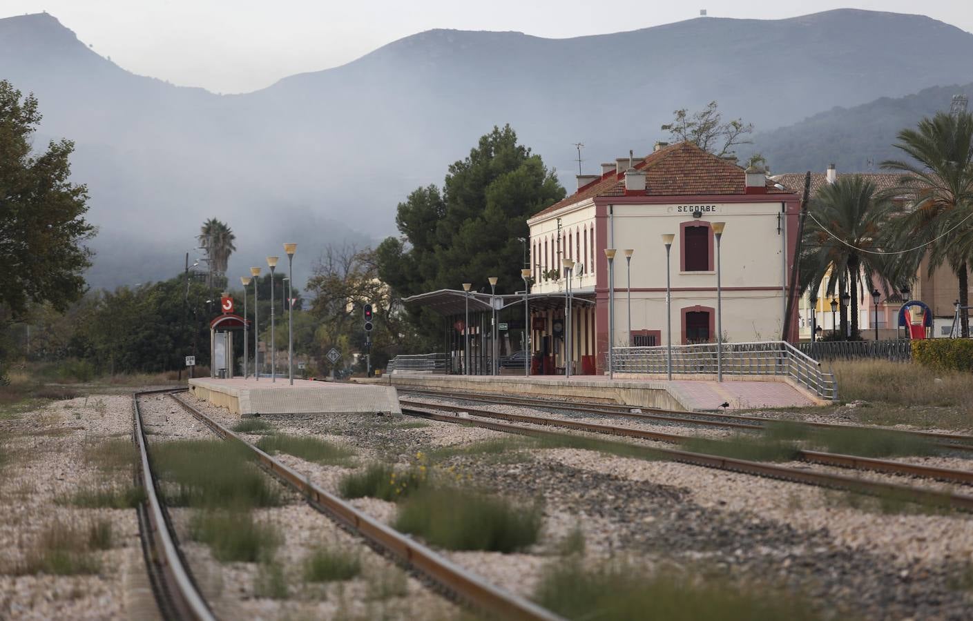 Fotos de la línea de tren Valencia-Zaragoza