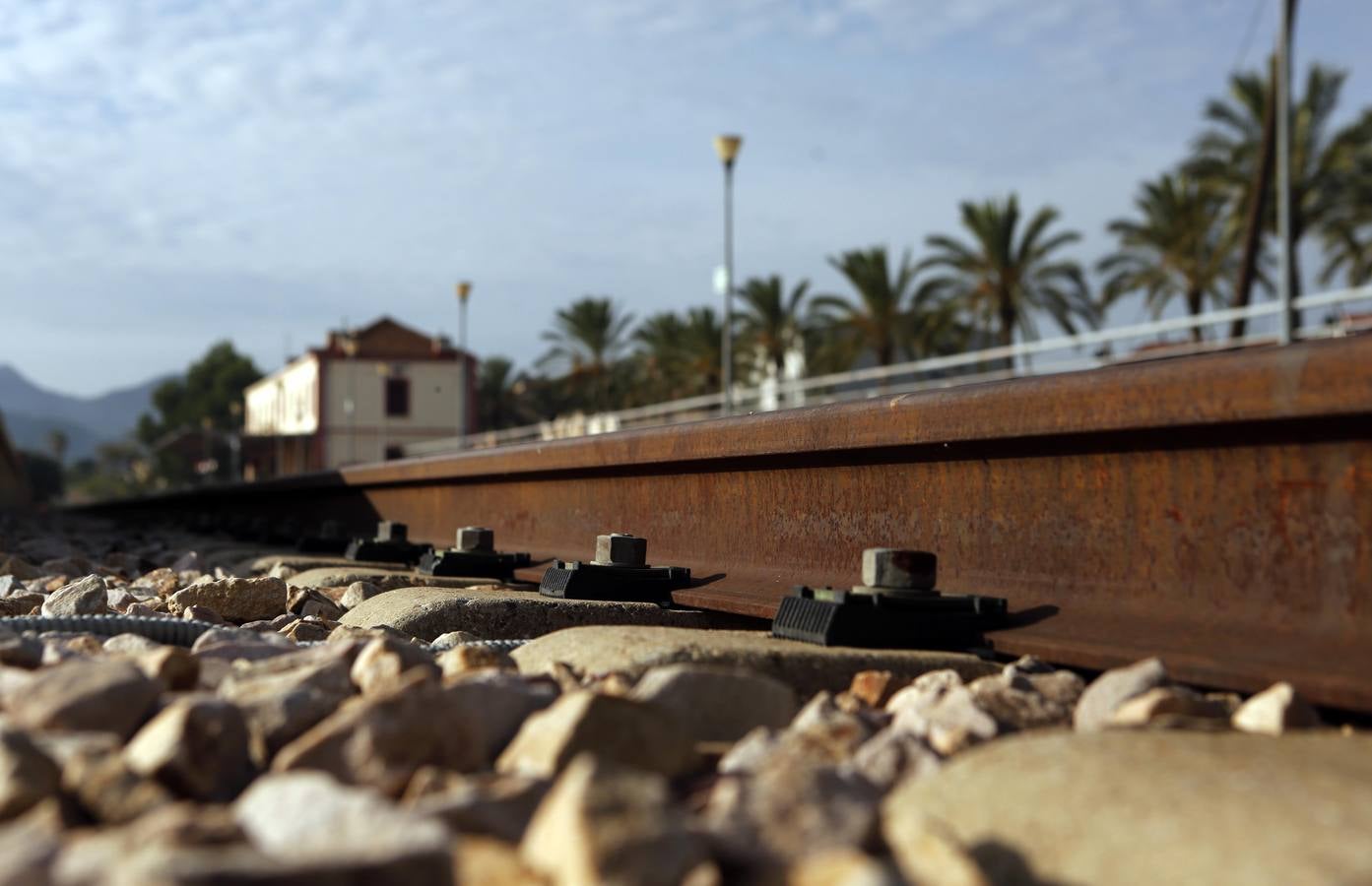 Fotos de la línea de tren Valencia-Zaragoza