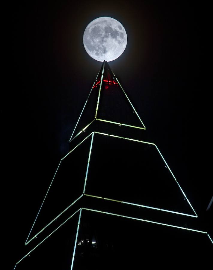 Así se ve la superluna 2016