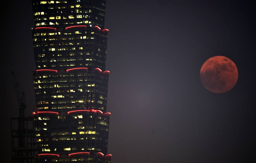 Así se ve la superluna 2016