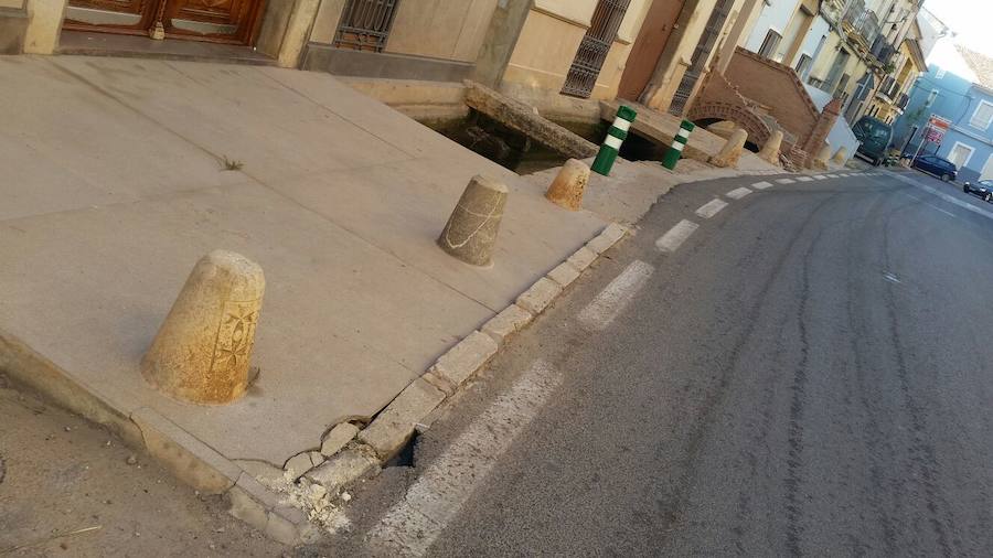 Fotos del accidente de un camión en Pedralba