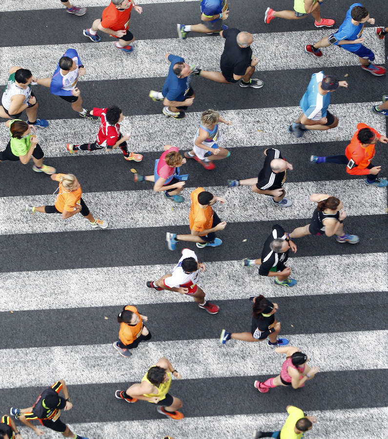 Imágenes del Maratón de Valencia