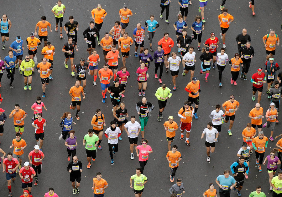 Imágenes del Maratón de Valencia