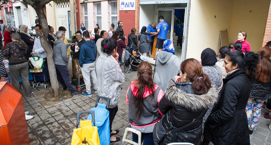 INPAVI Alicante reparte más de 25 toneladas de alimentos