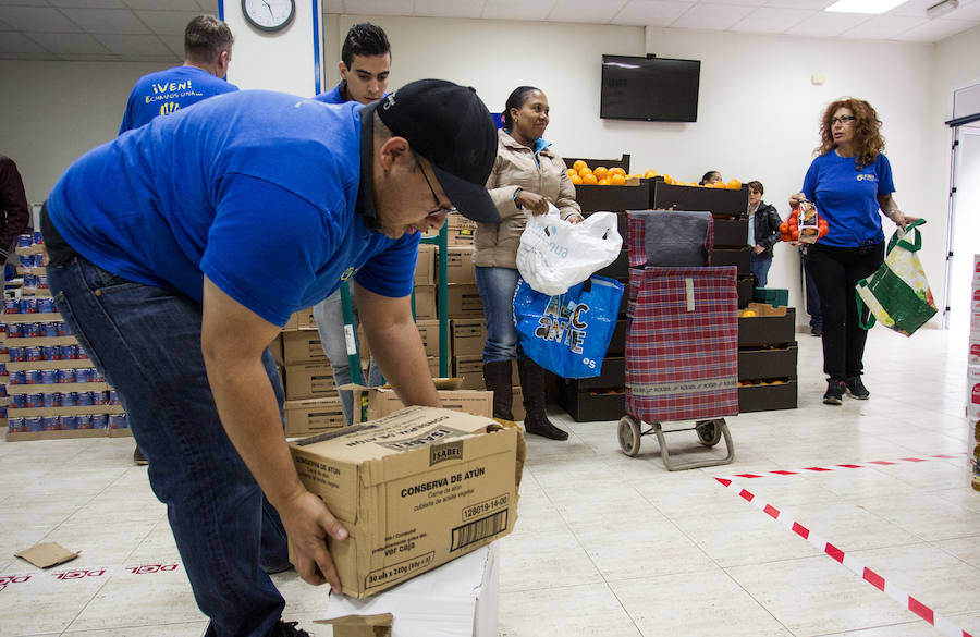 INPAVI Alicante reparte más de 25 toneladas de alimentos