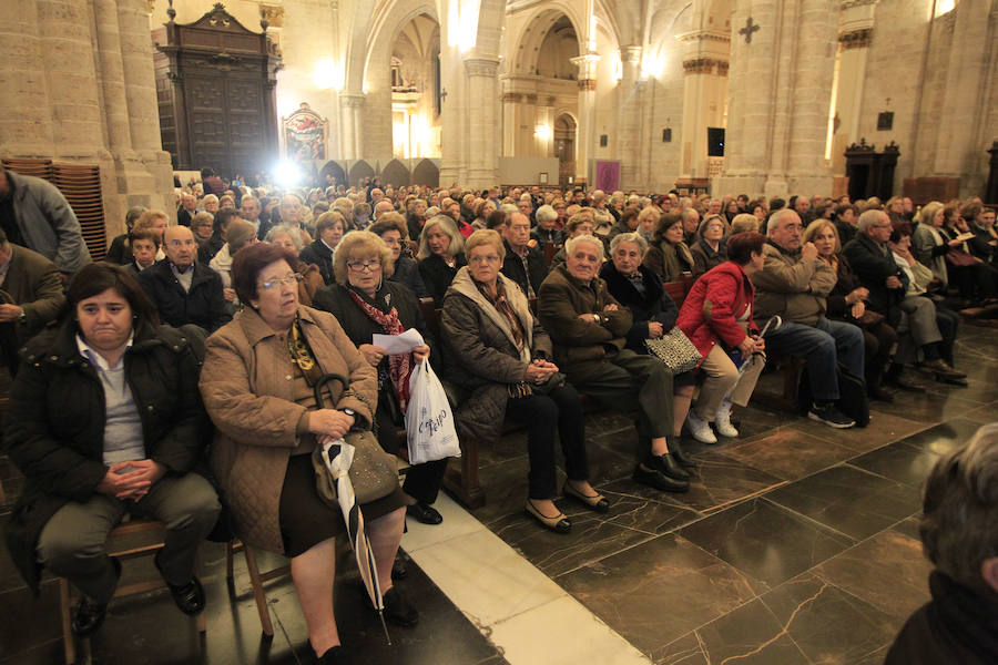 Fotos de la misa por Rita Barberá en la Catedral de Valencia