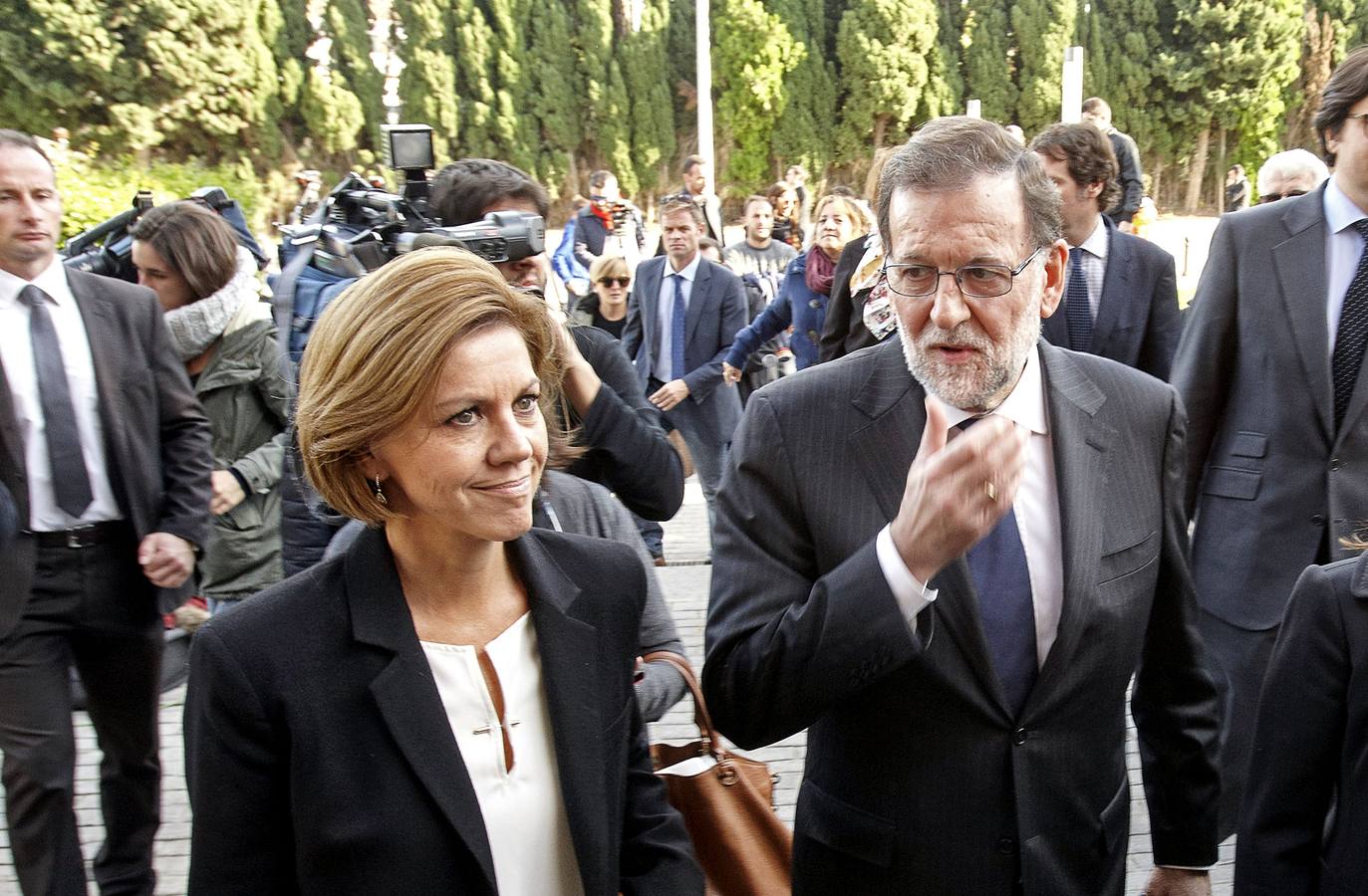 Fotos del funeral de Rita Barberá en el Tanatorio de Valencia