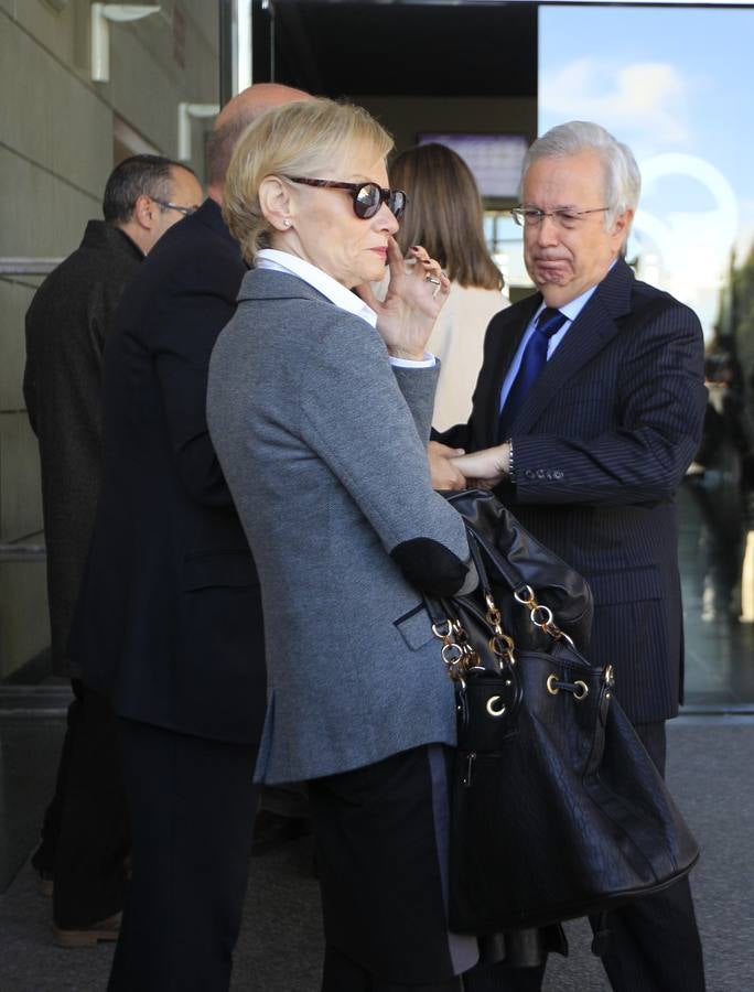 Fotos del funeral de Rita Barberá en el Tanatorio de Valencia