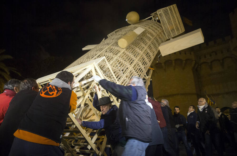 Fotos de la celebración del nombramiento de las Fallas como Patrimonio Inmaterial de la Humanidad por la Unesco