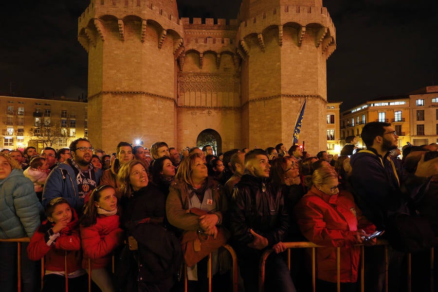 Fotos de la celebración del nombramiento de las Fallas como Patrimonio Inmaterial de la Humanidad por la Unesco