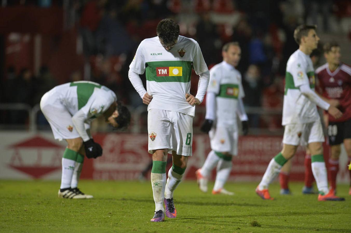 Las imágenes del Mirandés - Elche (1-0)