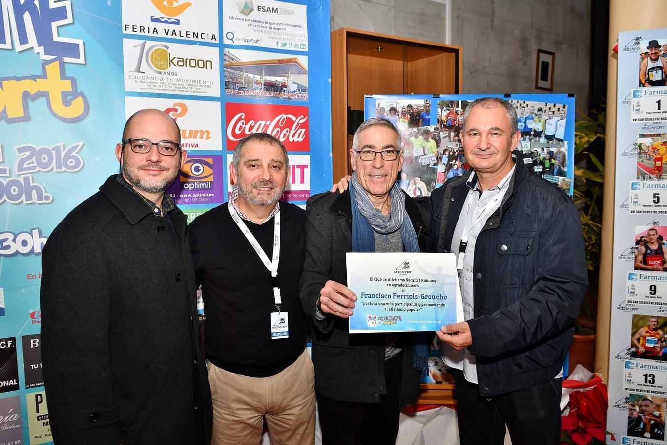 Fotos de la presentación de la XVI San Silvestre de Rocafort