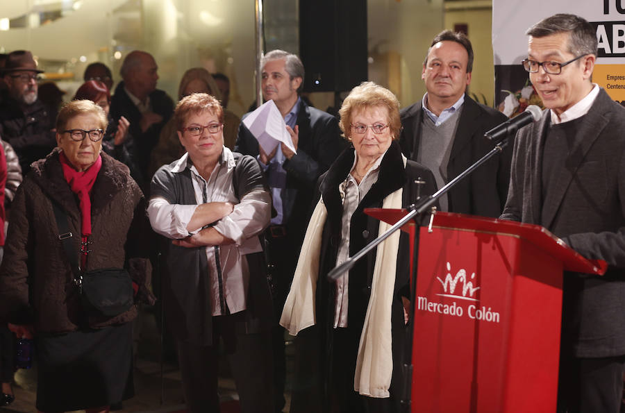 Fotos del acto conmemorativo del 100 Aniversario de la inauguración del Mercado de Colón