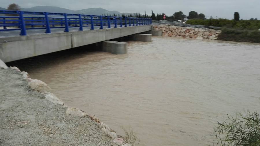 Río Gallinera a su paso por Oliva.