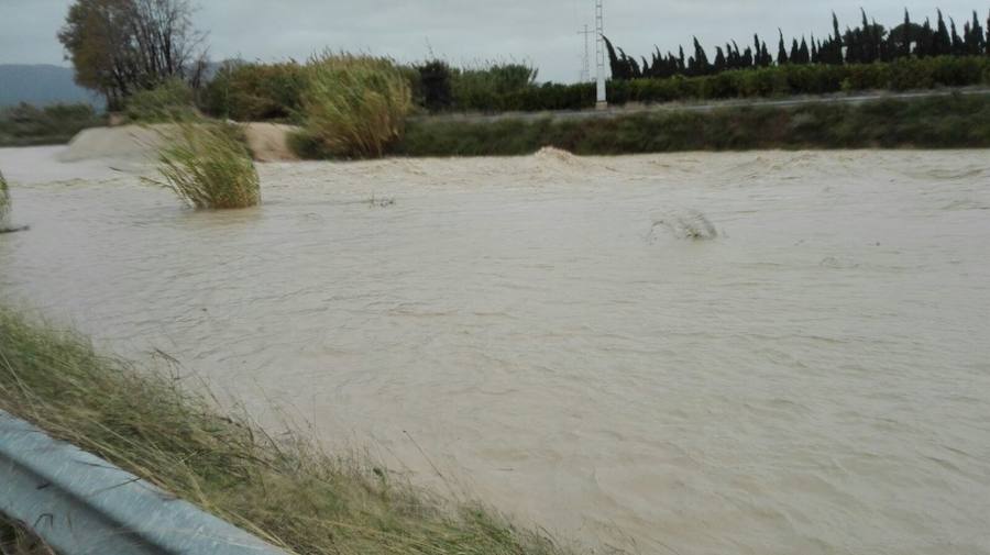 Río Gallinera a su paso por Oliva.