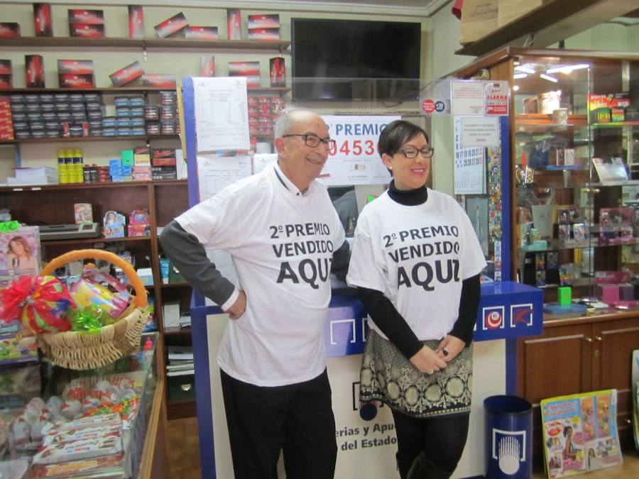 Un estanco de Orihuela repite dando suerte en El Niño