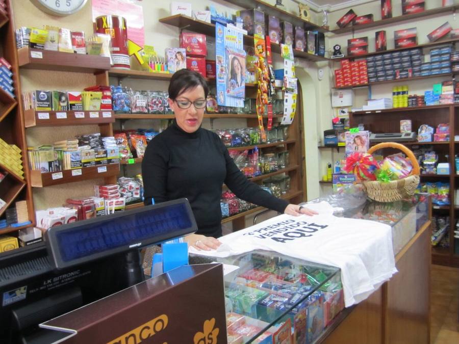 Un estanco de Orihuela repite dando suerte en El Niño
